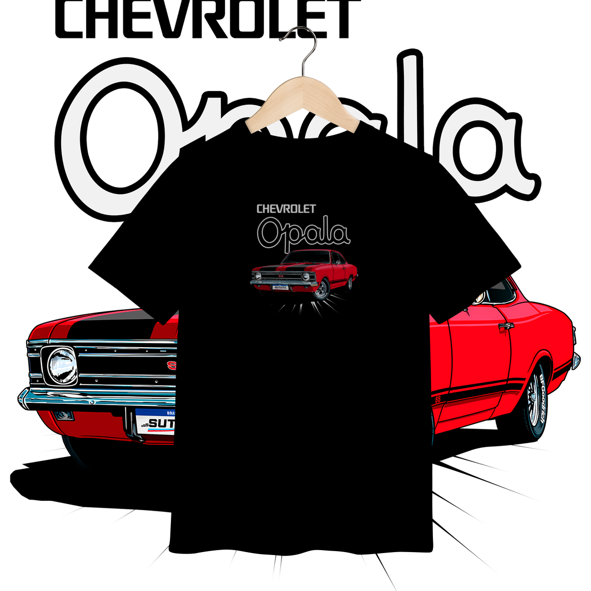 Camiseta Inf (2 a 8) - Opala de Revista - STT003
