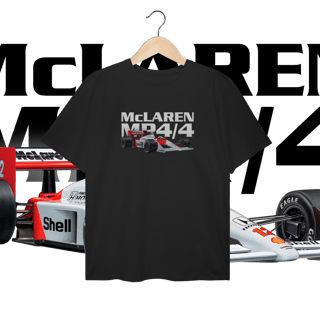 Camiseta Plus Size - MP4/4 Ayrton Senna - STT012