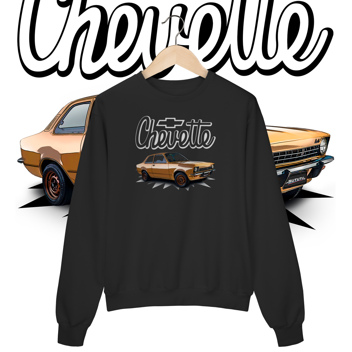 Moletom Blusão Prime - Chevette de Revista - STT008