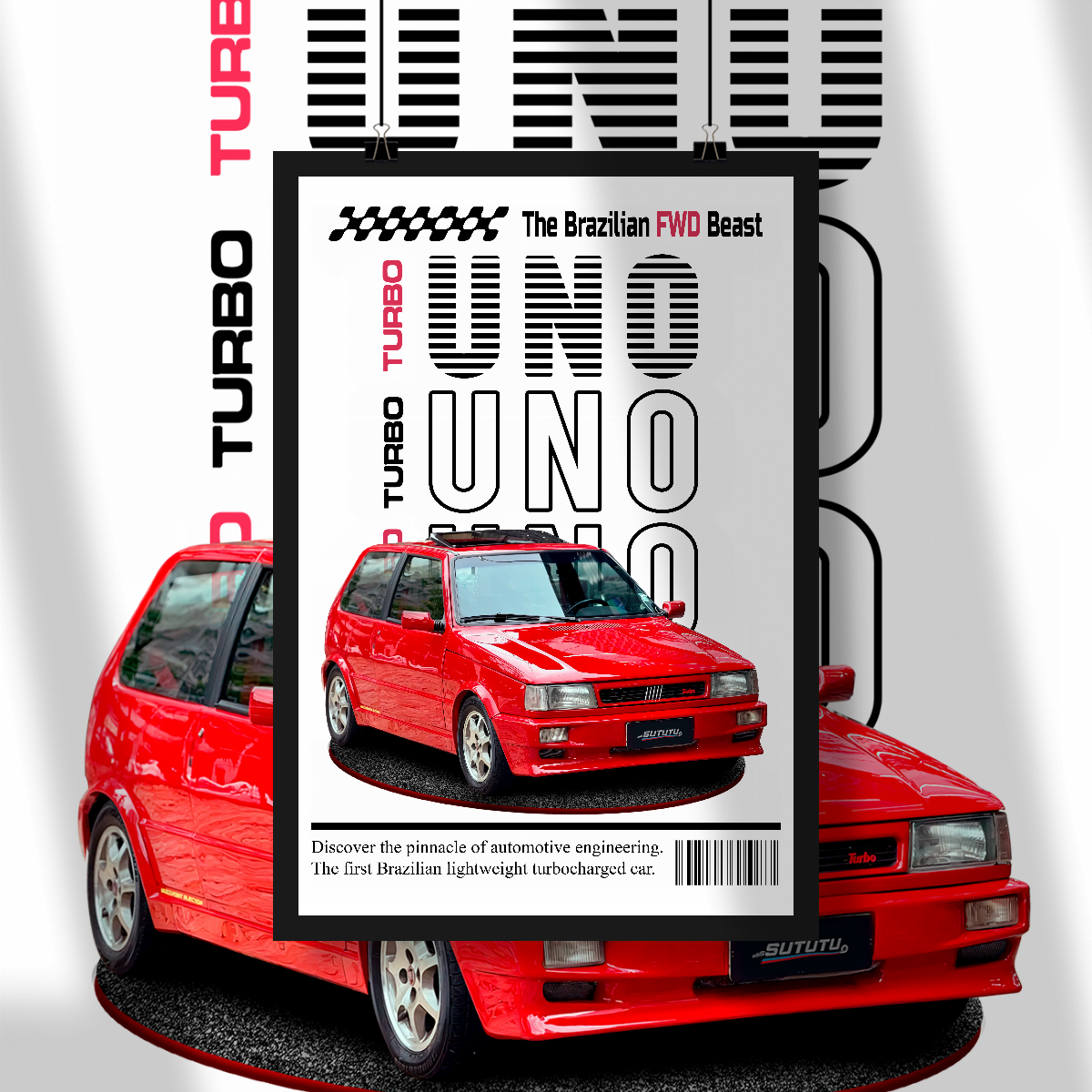 Poster Retrato - Uno de Revista - STT010