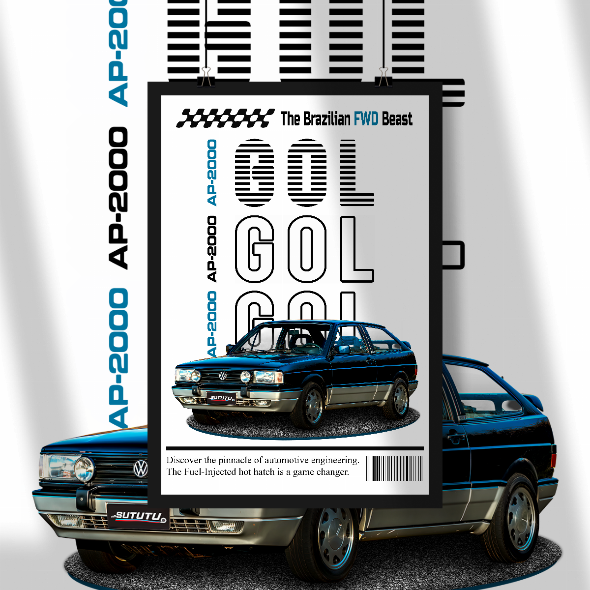 Poster Retrato - Gol de Revista - STT014