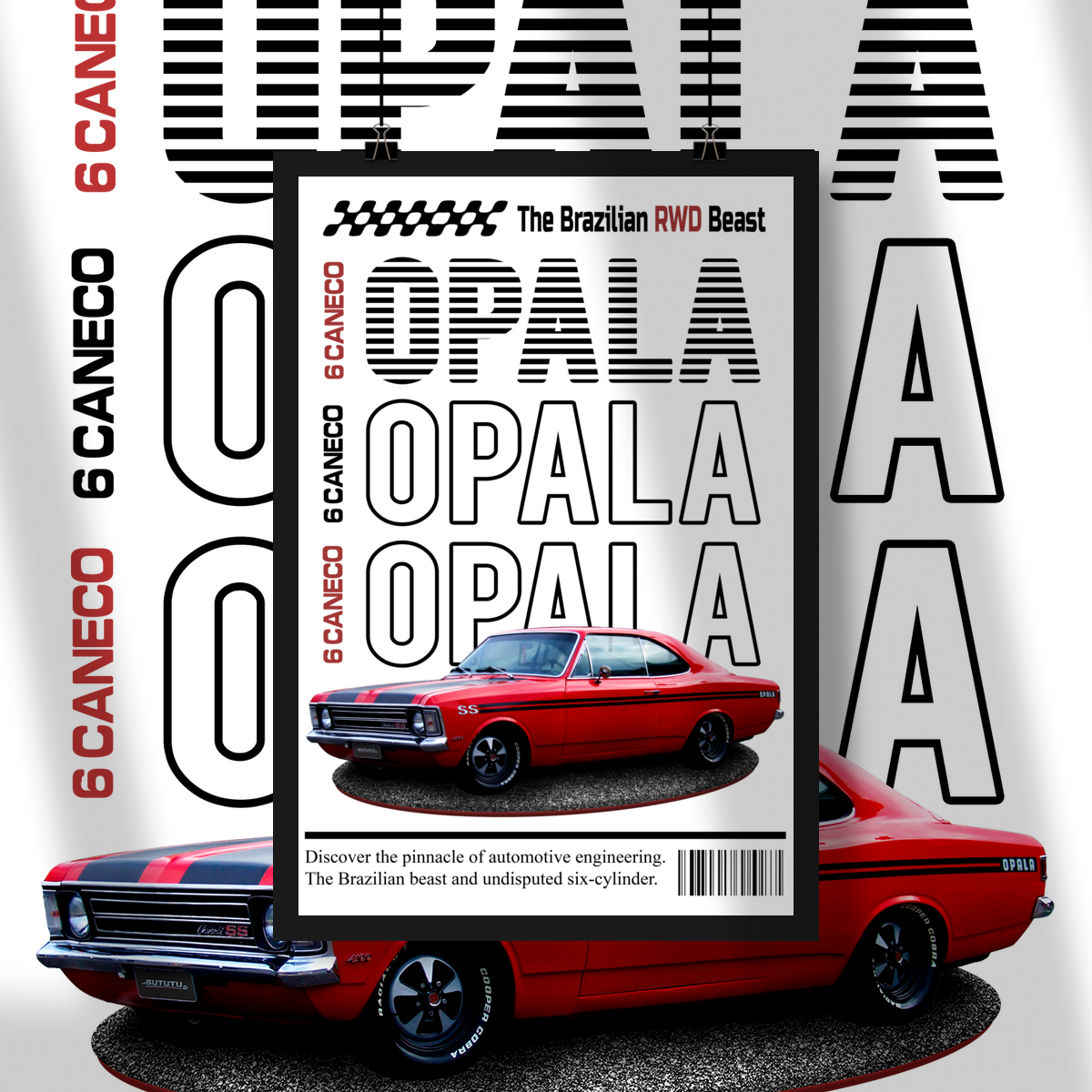 Poster Retrato - Opala de Revista - STT003