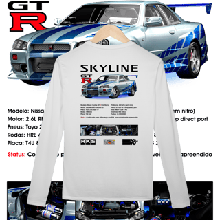 Camiseta Manga Longa Sport Dry UV - West Coast Skyline - STT024