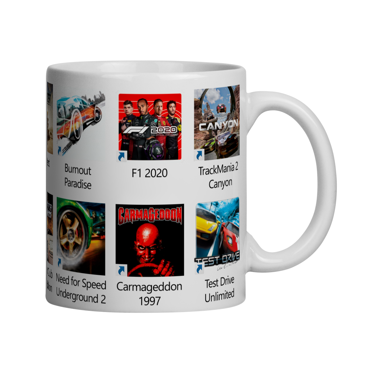 Caneca - Press Start to Race - STT023