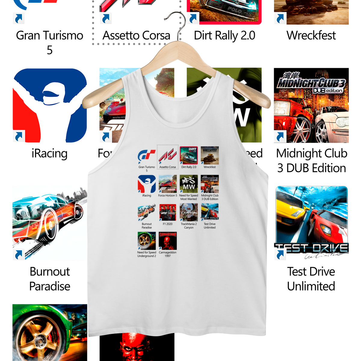 Regata Masculina - Press Start to Race - STT023