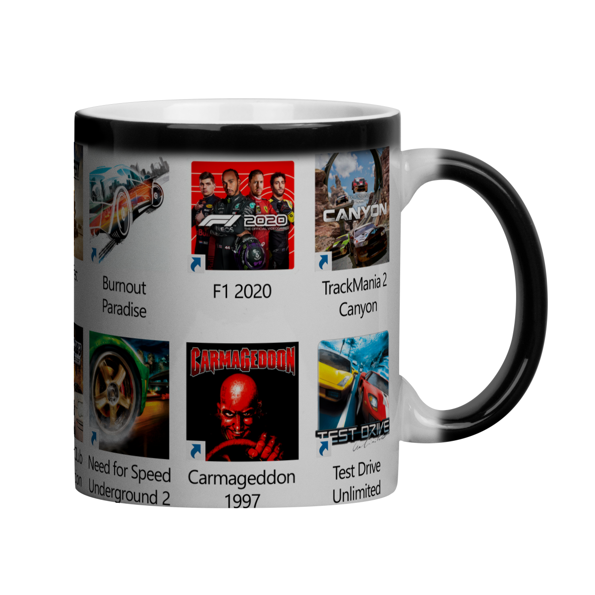 Caneca Mágica - Press Start to Race - STT023