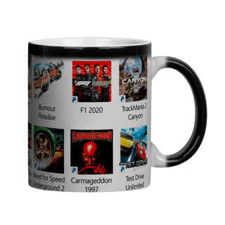 Caneca Mágica - Press Start to Race - STT023