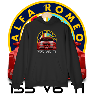 Moletom Canguru Prime - Alfa Romeo 155 V6 TI DTM - STT022