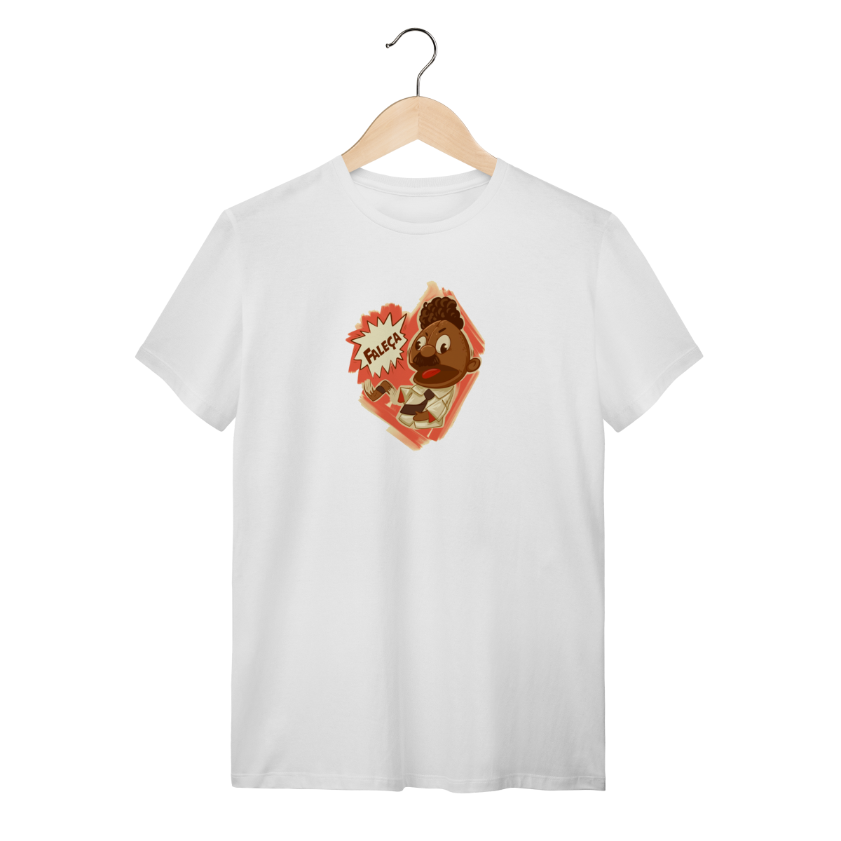 T-Shirt Faleça Versão 02 Pequeno Centralizado