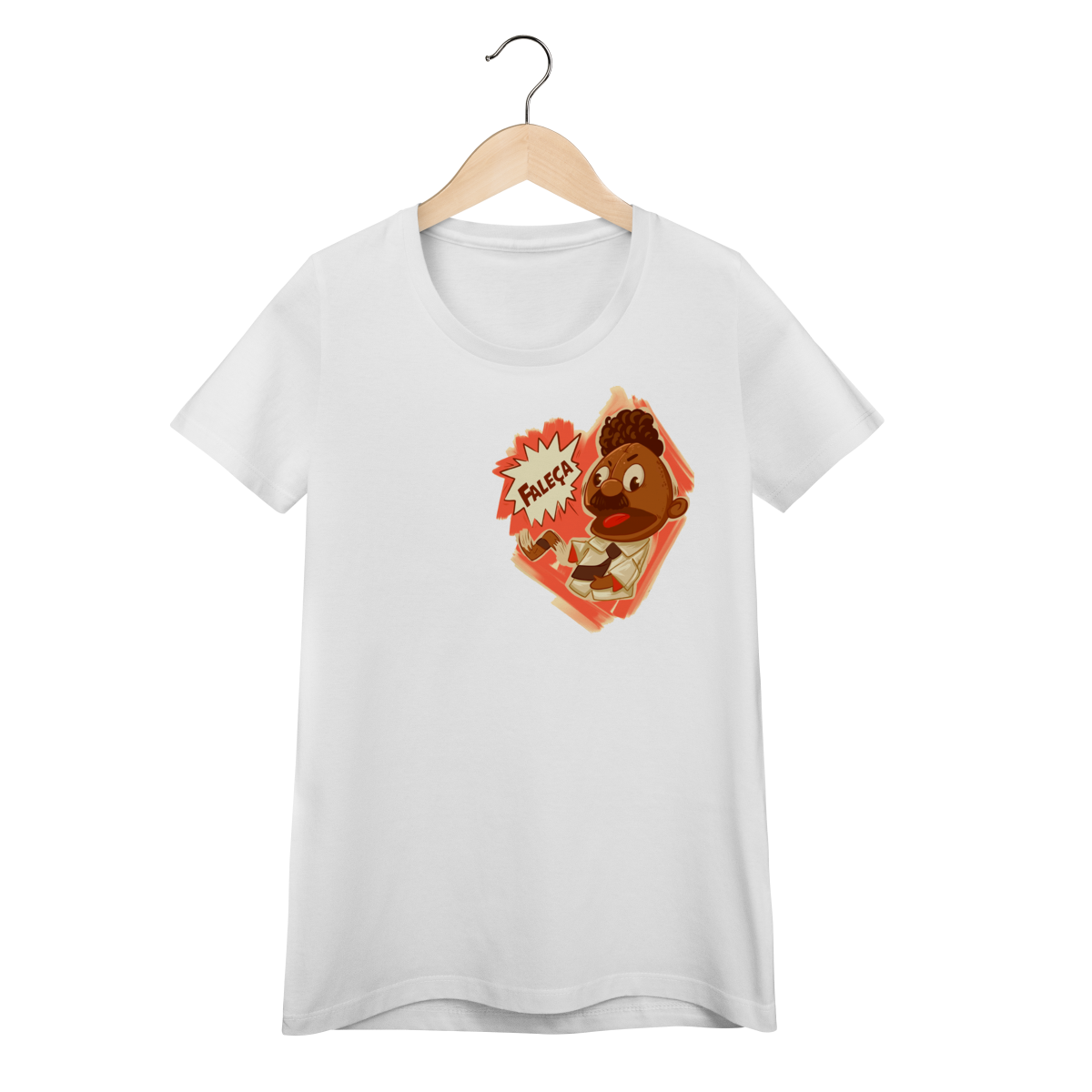 Baby Look Faleça Versão 02 Pequeno Lateralizado