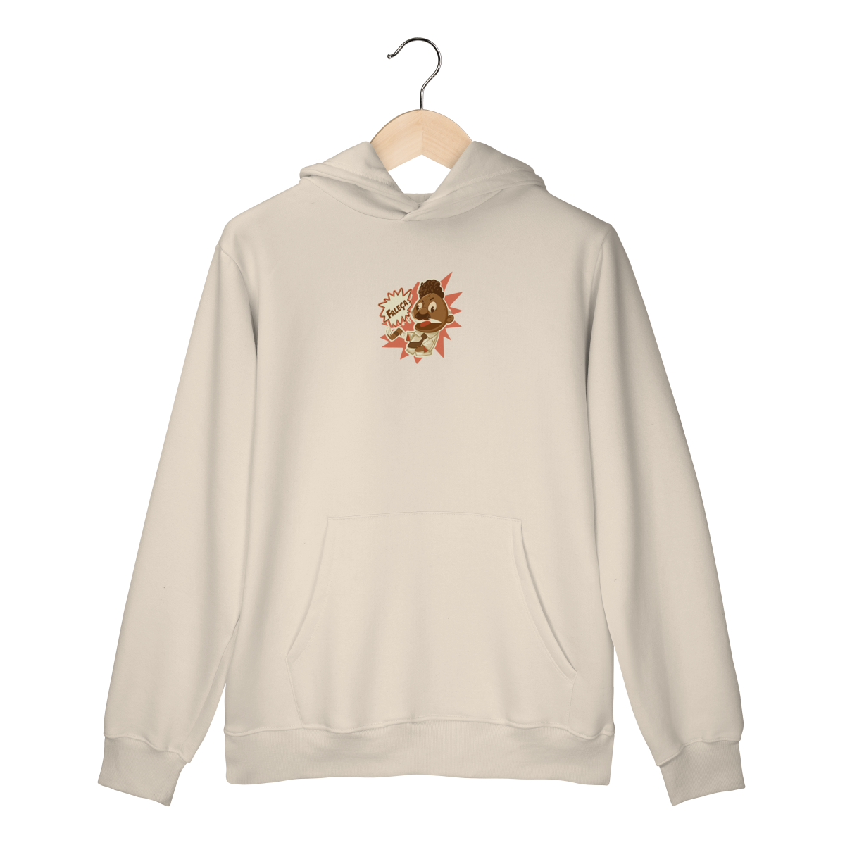 Moletom Canguru Faleça Versão 01 Pequeno Centralizado