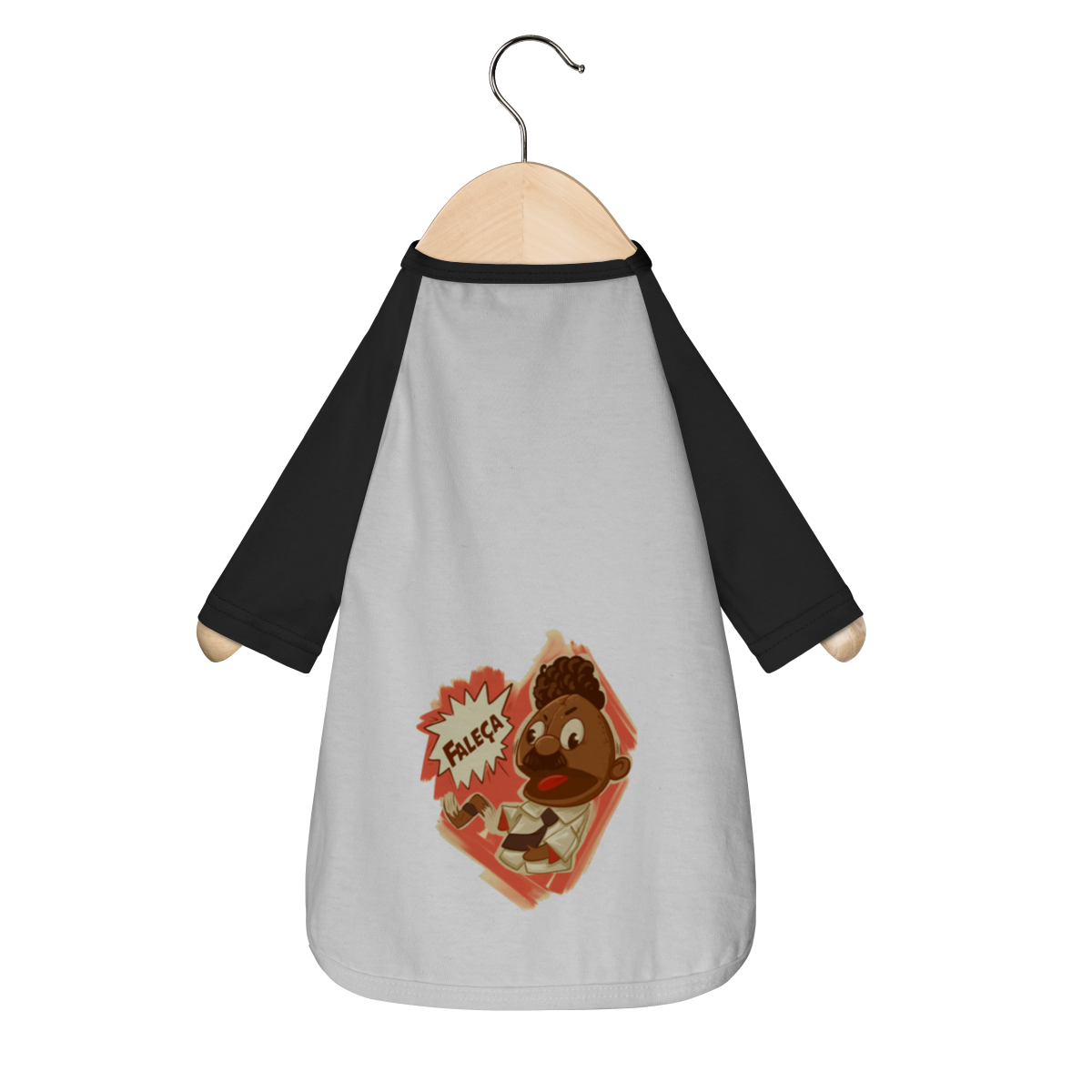 Roupinha Pet Para Cachorro Faleça Versão 02 Grande Centralizado