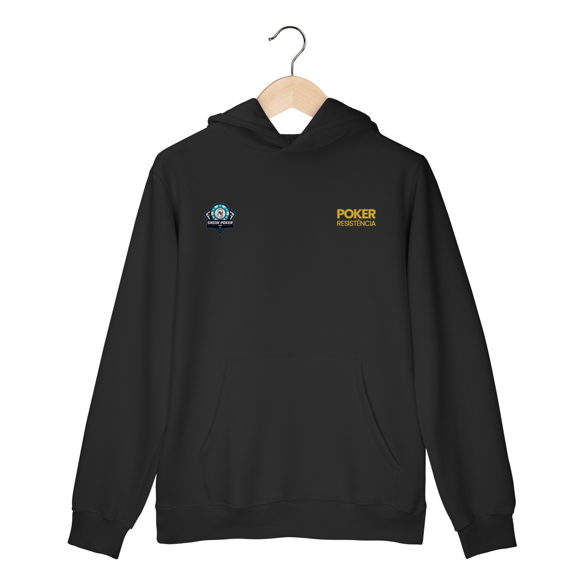 Moletom Canguru - Poker Resistência & Sheiik Club 