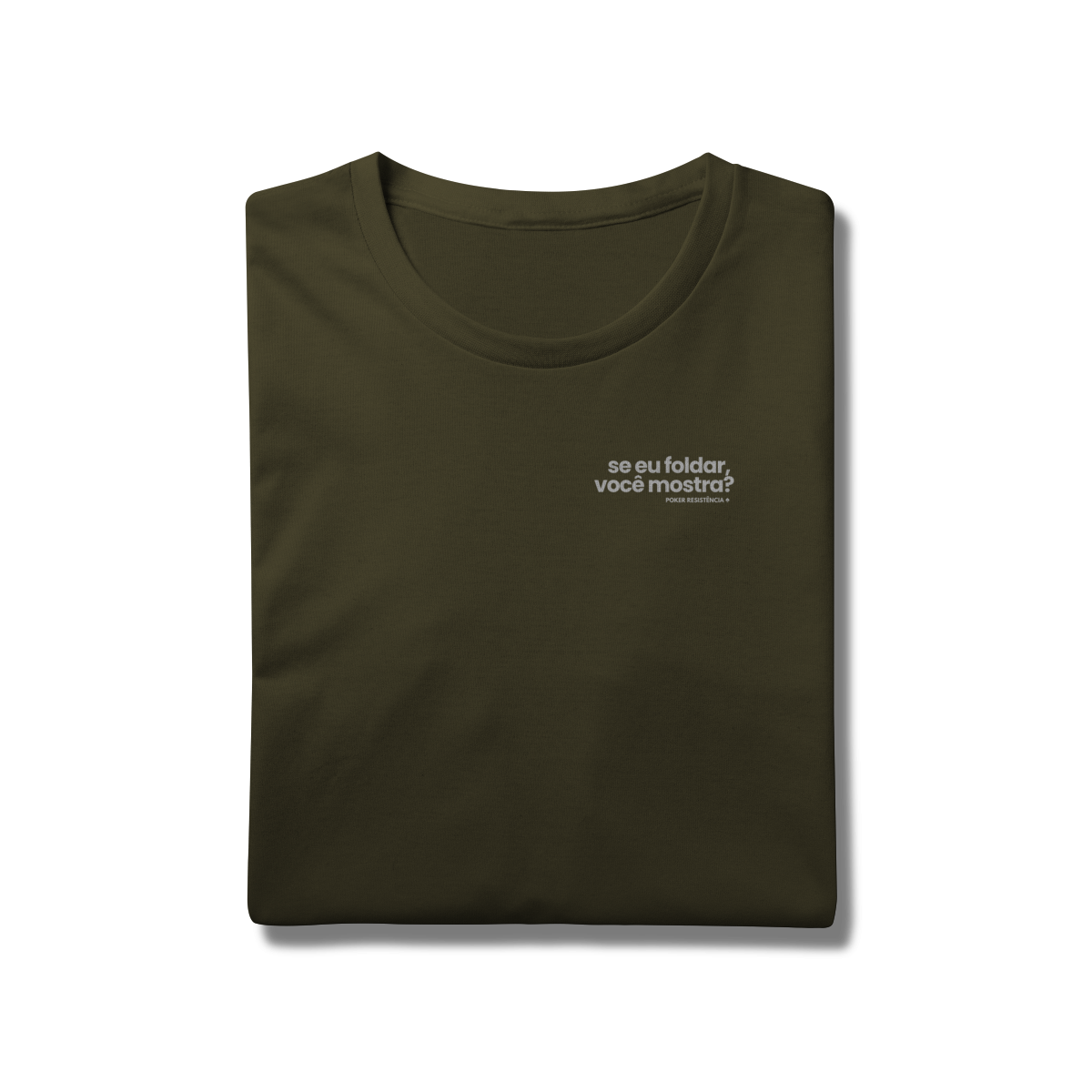 T-Shirt: Se eu foldar, você mostra?