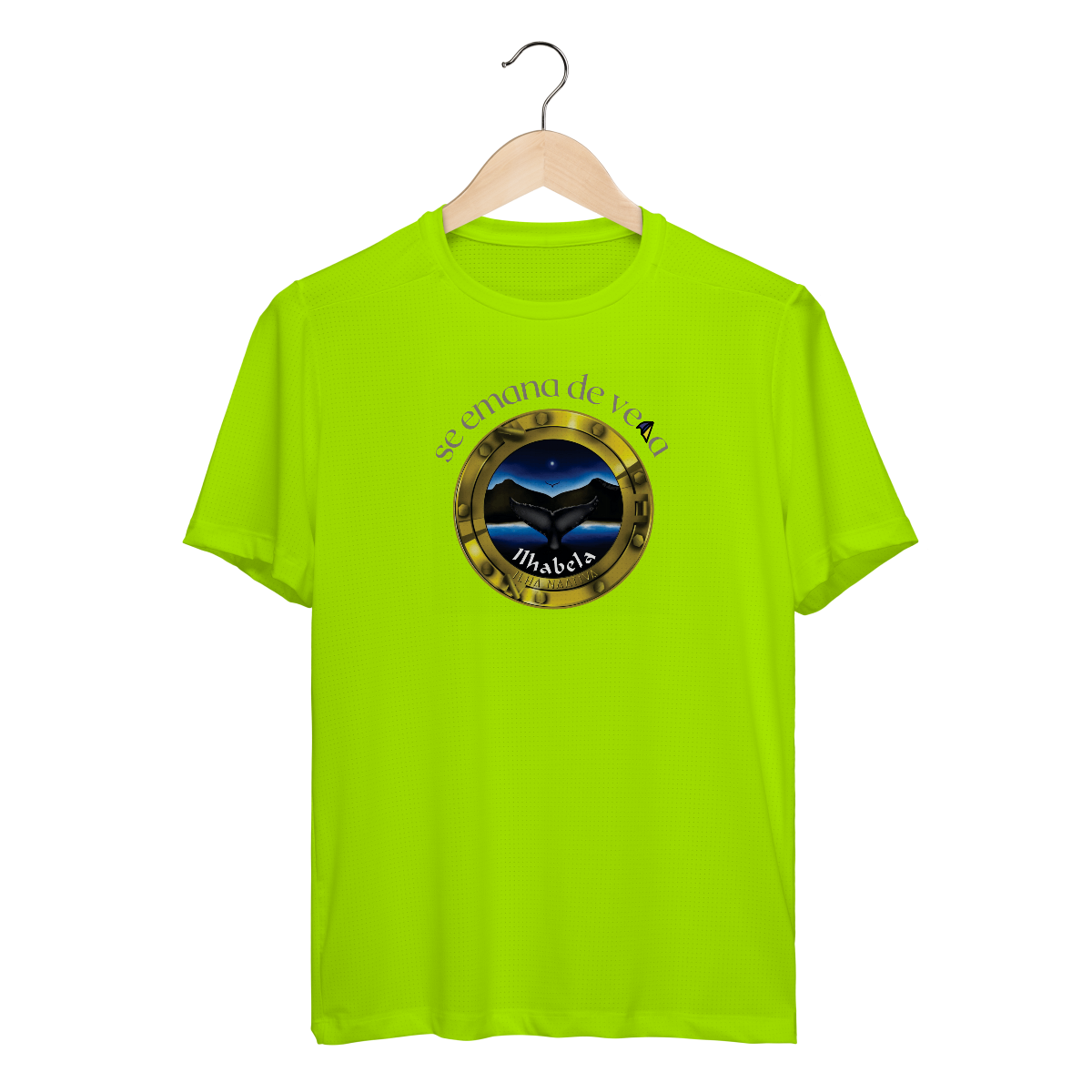 Camiseta Sport Dry UV Ilhabela (se emana de vela)