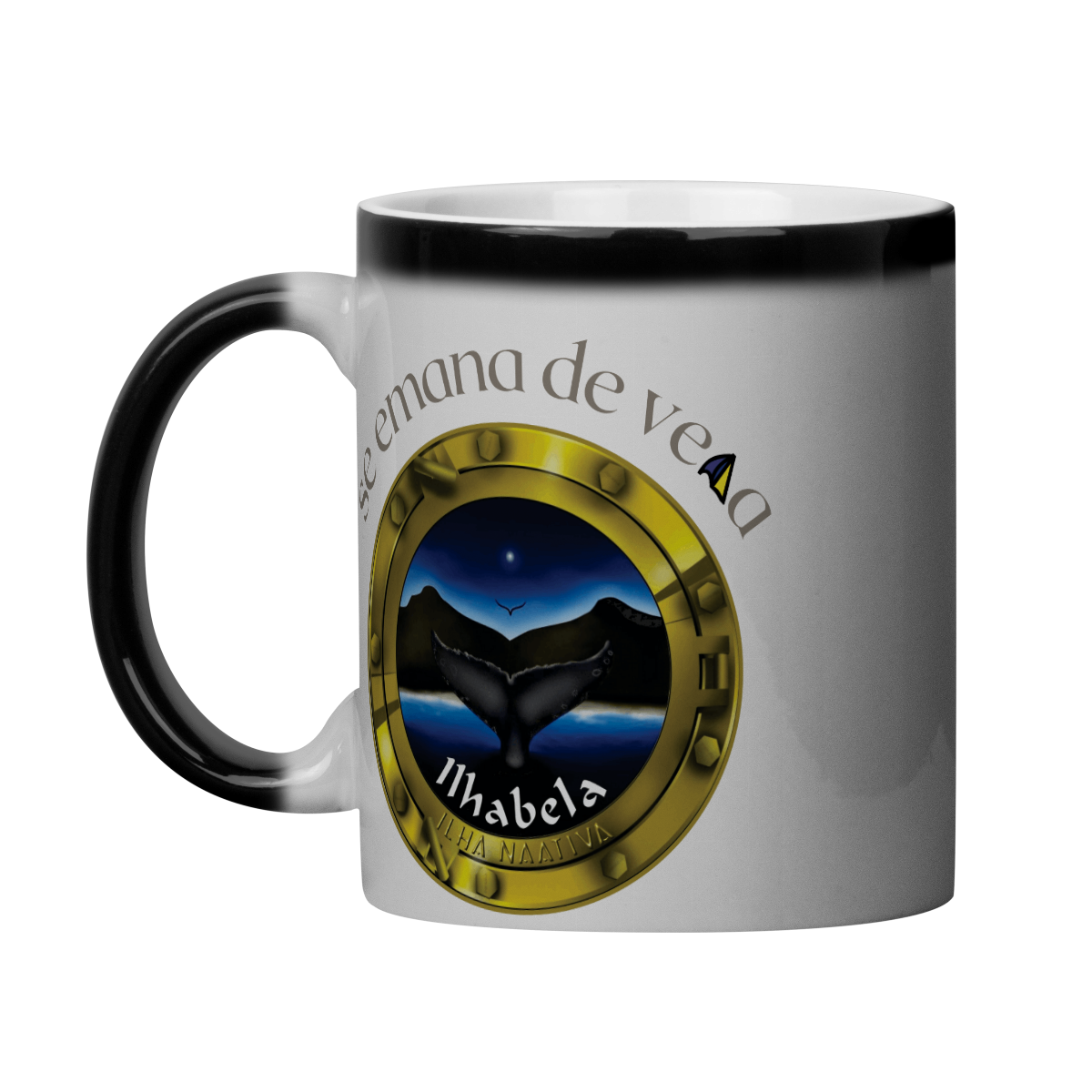 Caneca Mágica Ilhabela (se emana de vela)