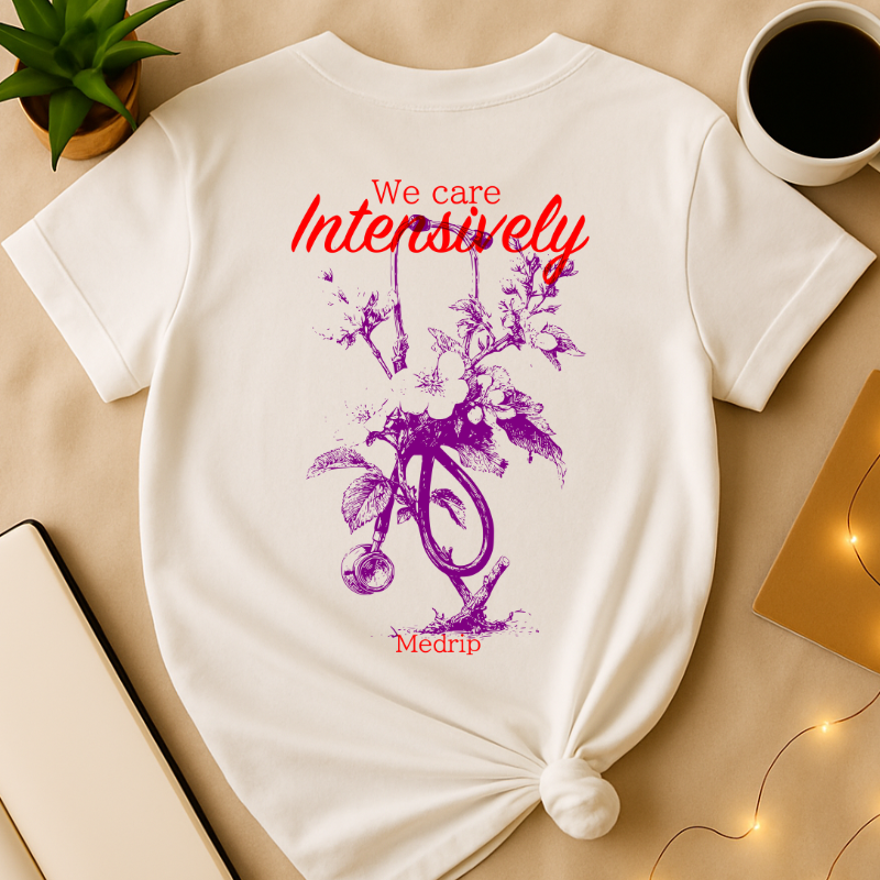 Camiseta - Intensiva: We Care Intensively