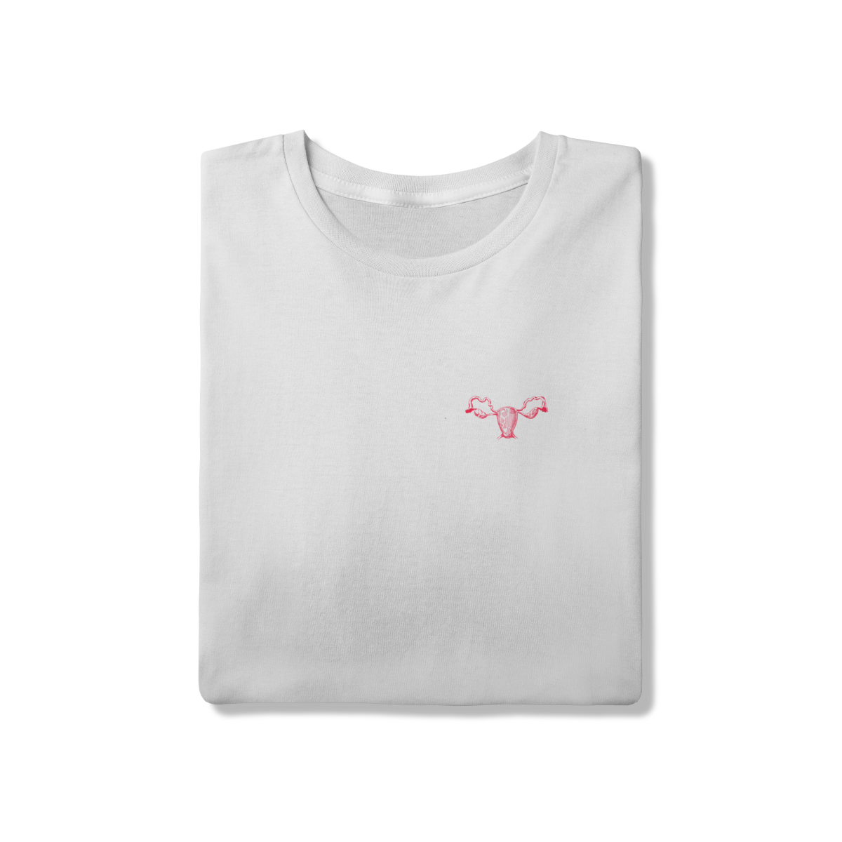 Camiseta - GO: minimalista Feminino Branca M