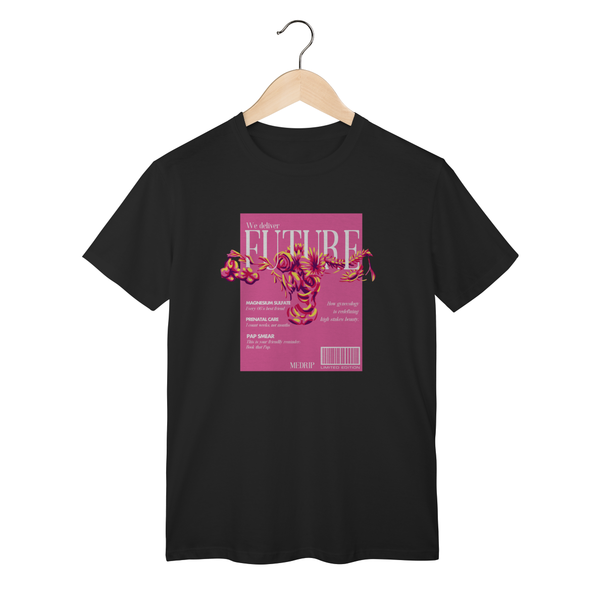 Camiseta - GO: We Deliver Future Feminino Preta G