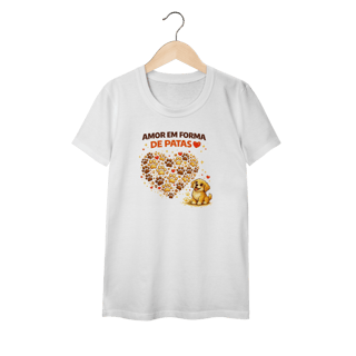 Camiseta Pet - Amor em forma de patas