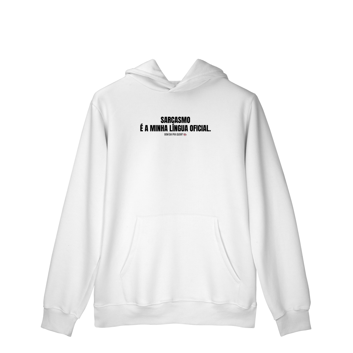 moletom canguru || minha língua oficial