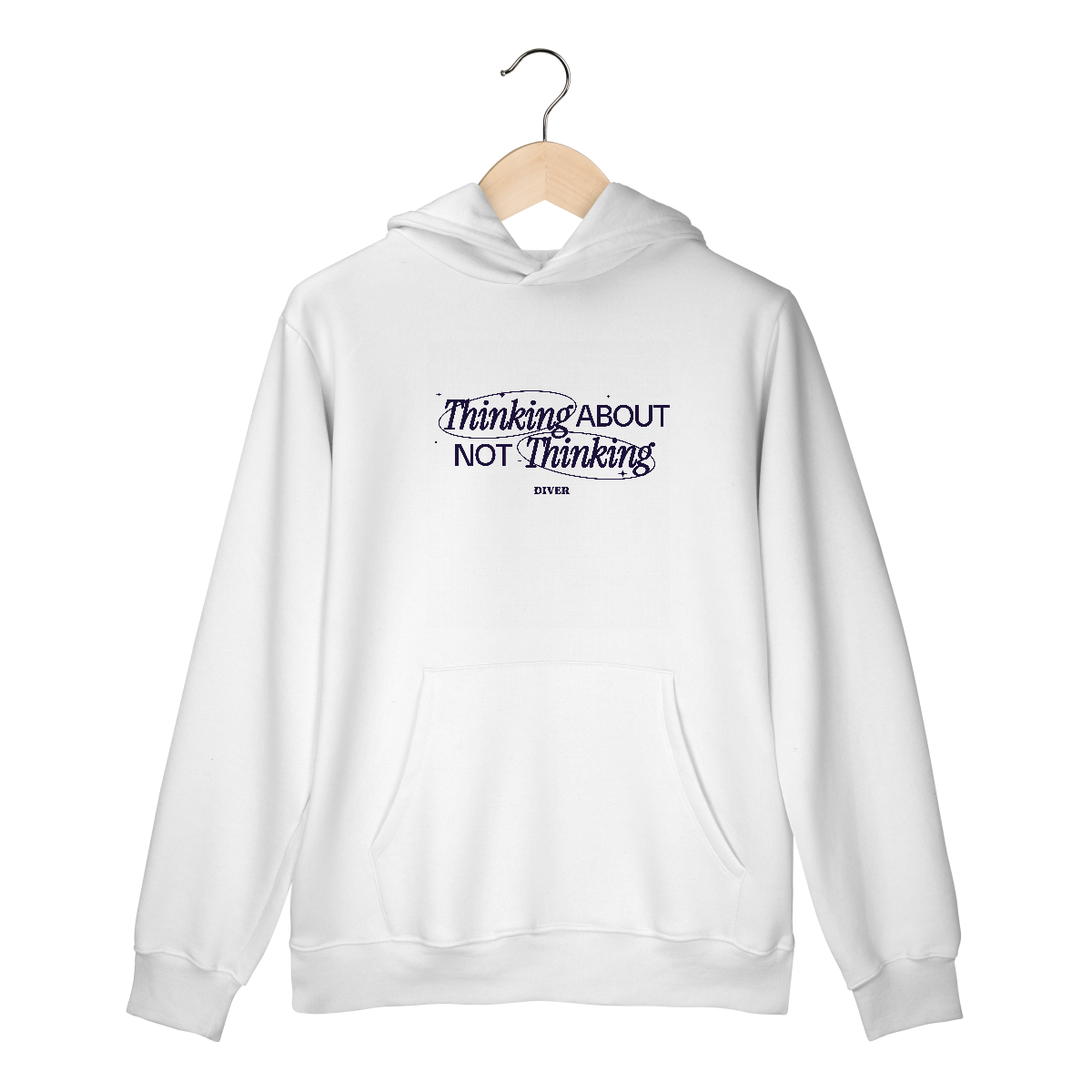 Moletom Canguru Thinking