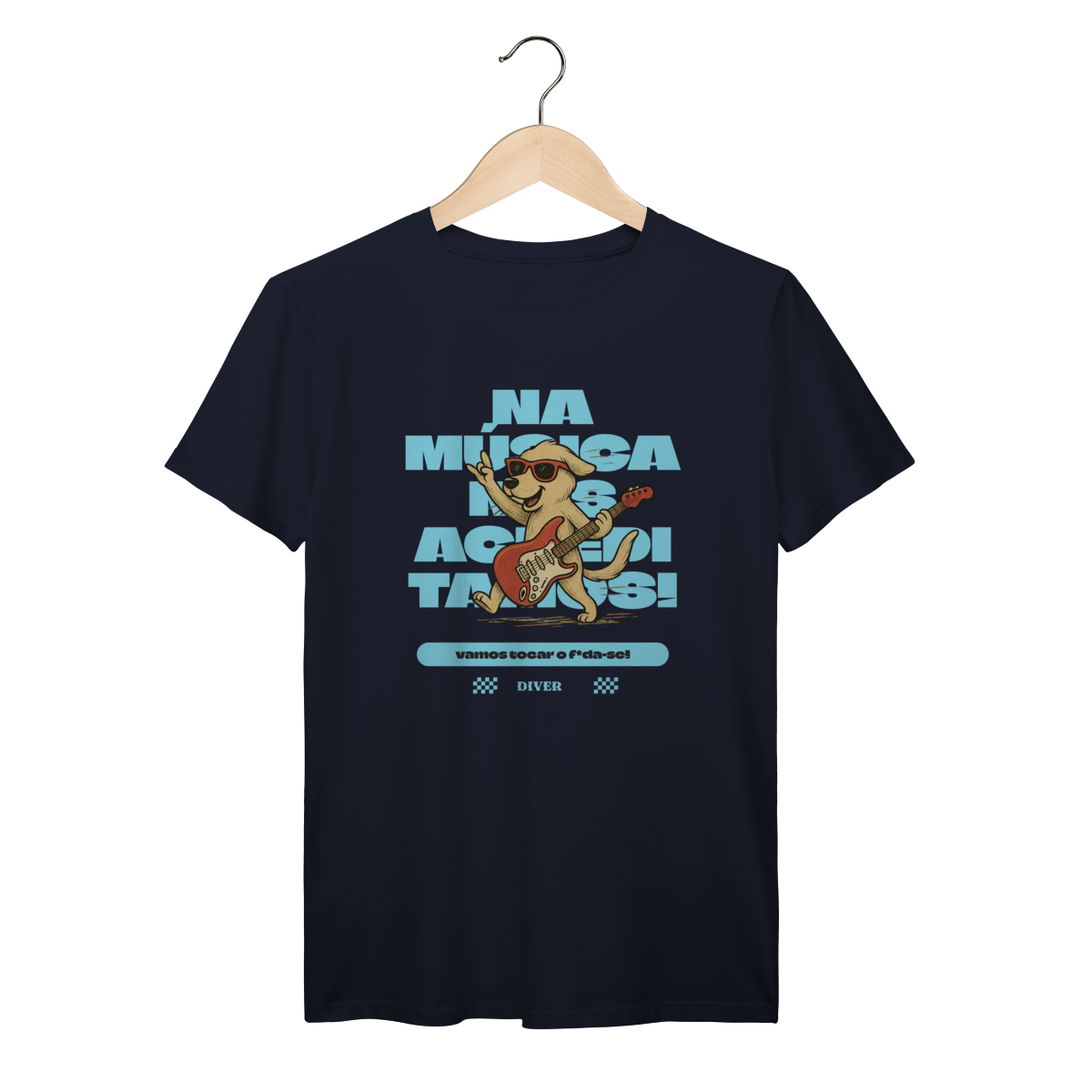 Tshirt Música Cachorro