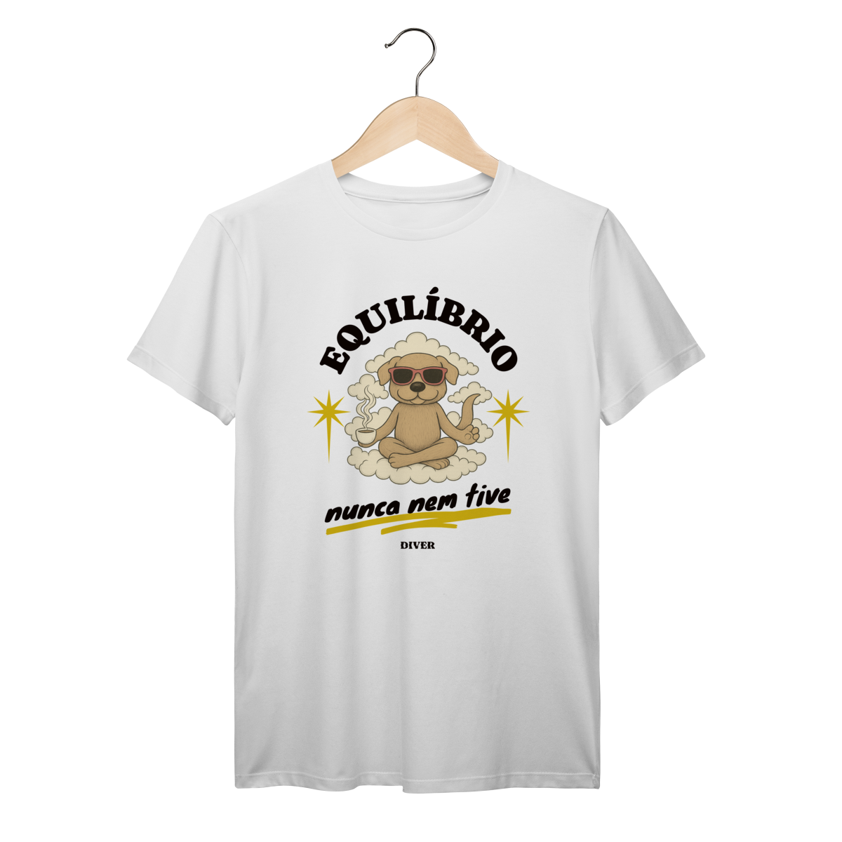 Tshirt Equilíbrio Cachorro