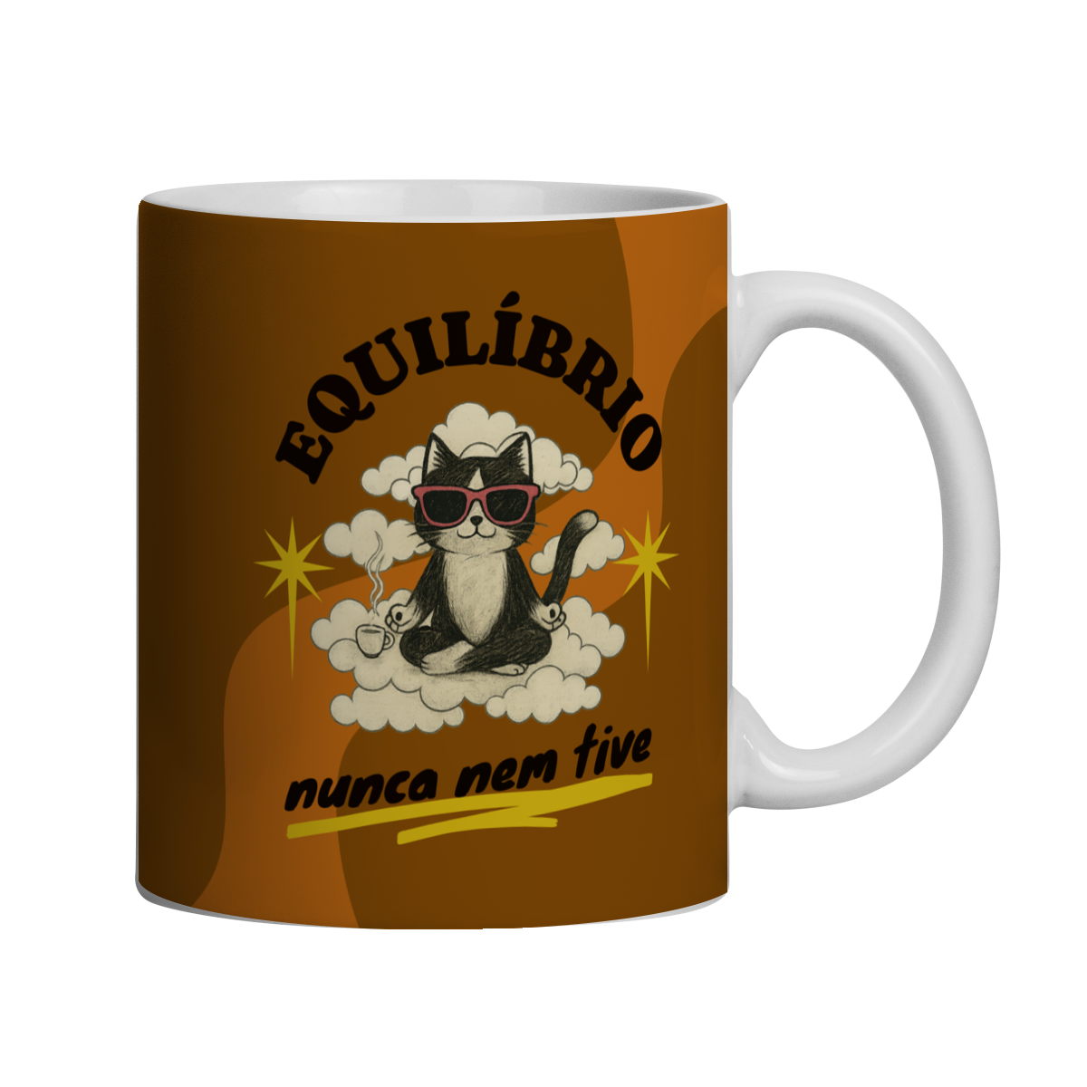 Caneca Equilíbrio Gato