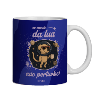 Caneca Mundo da Lua Cachorro