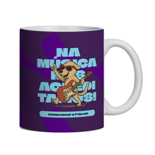 Caneca Música Cachorro