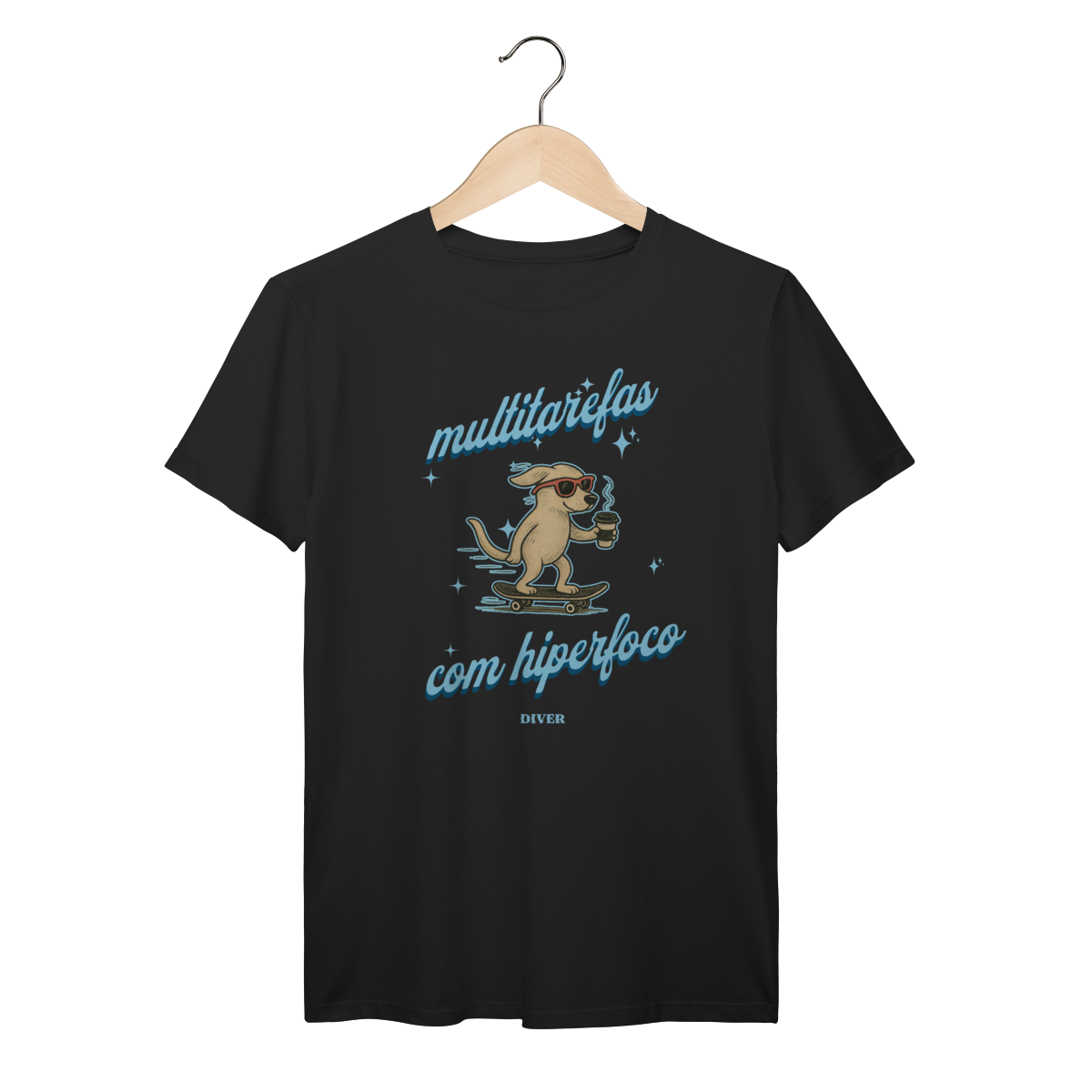 Tshirt Multitarefas Cachorro