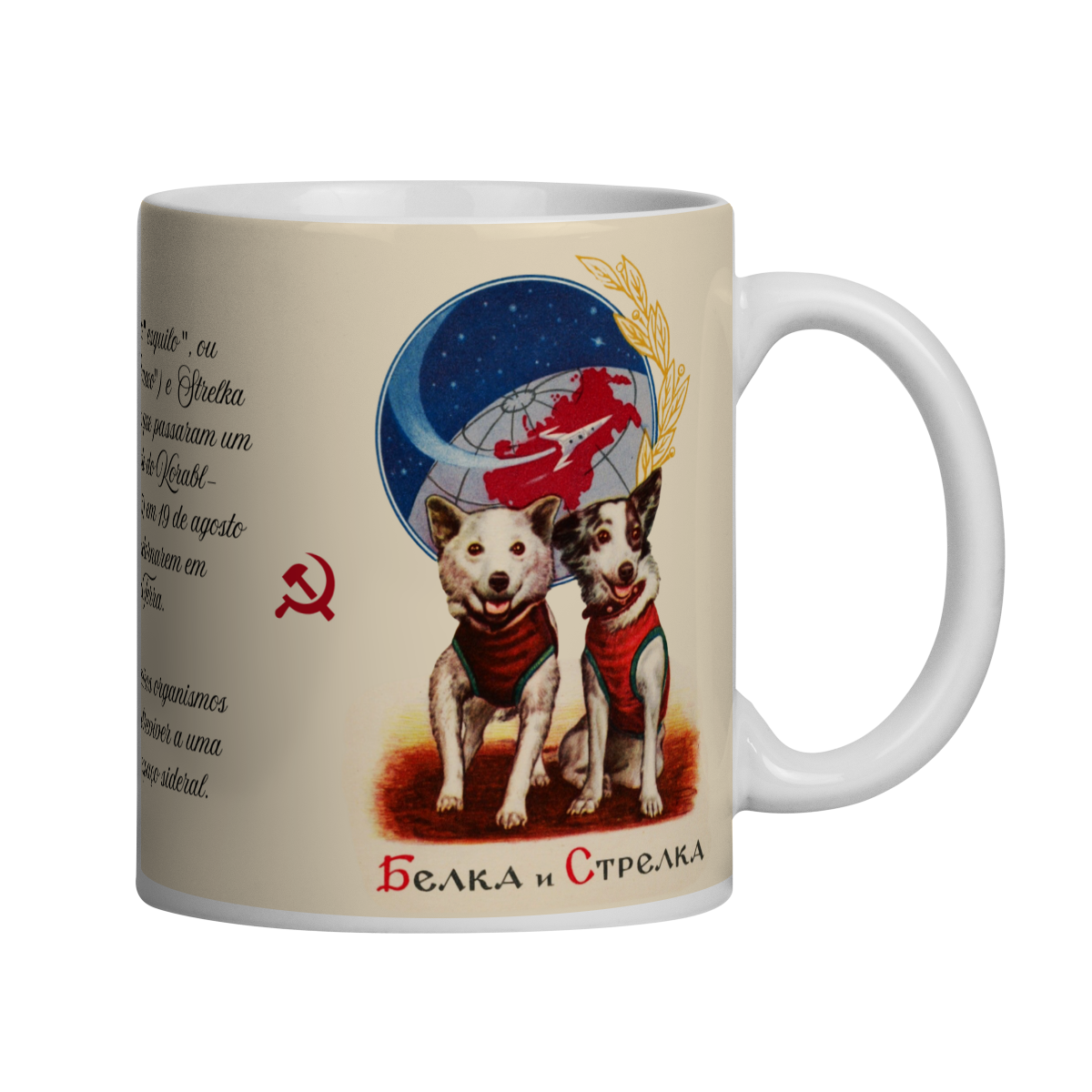 Caneca - Belka & Strelka