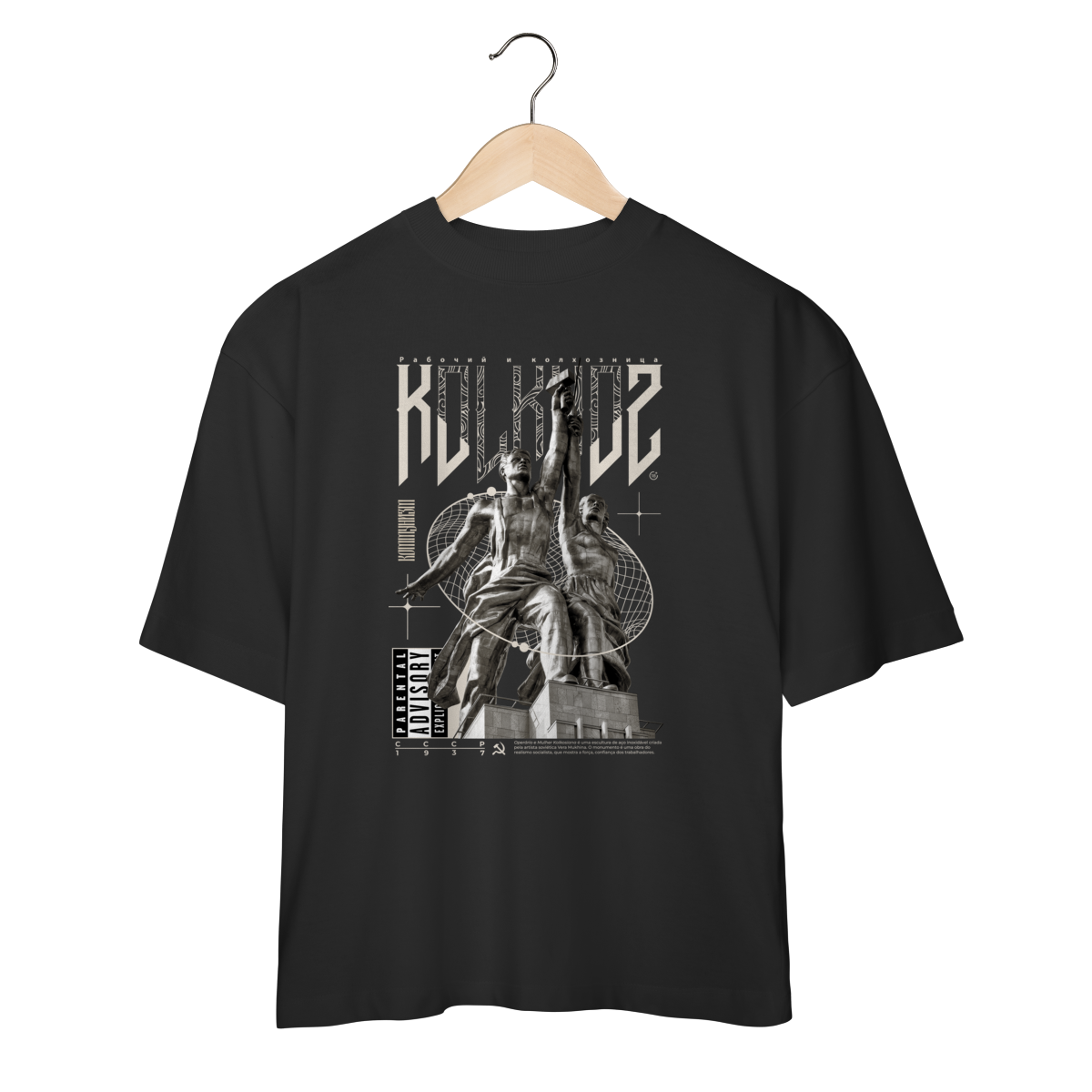 Oversized - Operário e Mulher Kolkosiana