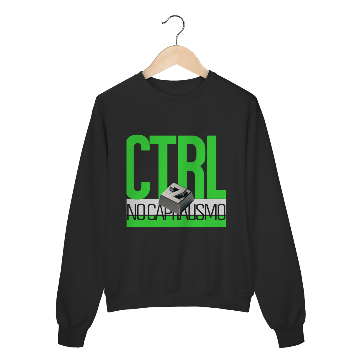 Moletom - CTRL+Z no Capitalismo