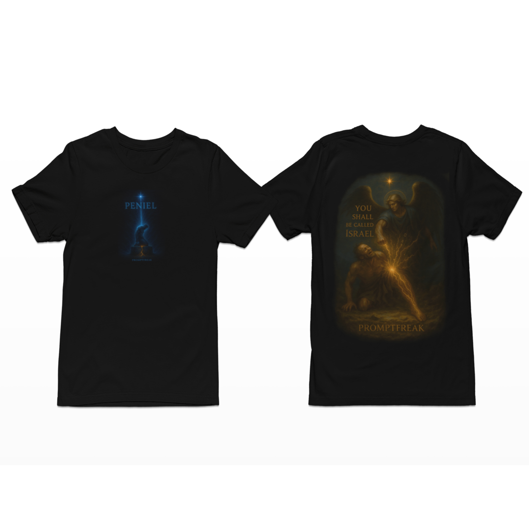 Camiseta “Peniel | Israel” — Transformação Pela Presença