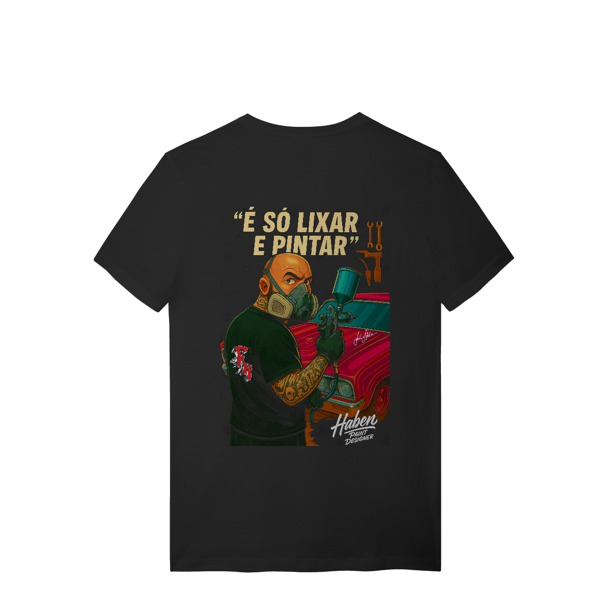 T-Shirt Quality - É só lixar e pintar!