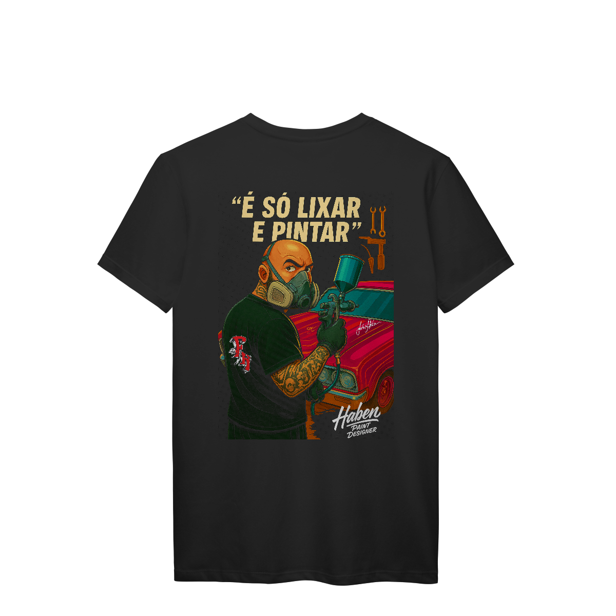 T-Shirt Prime - É só lixar e pintar!