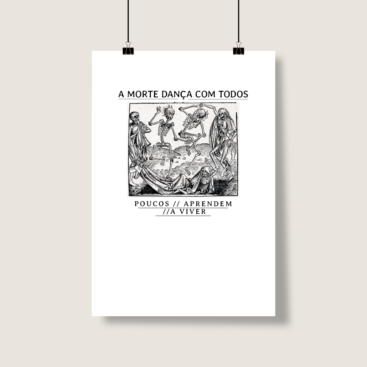 PÔSTER DANSE MACABRE