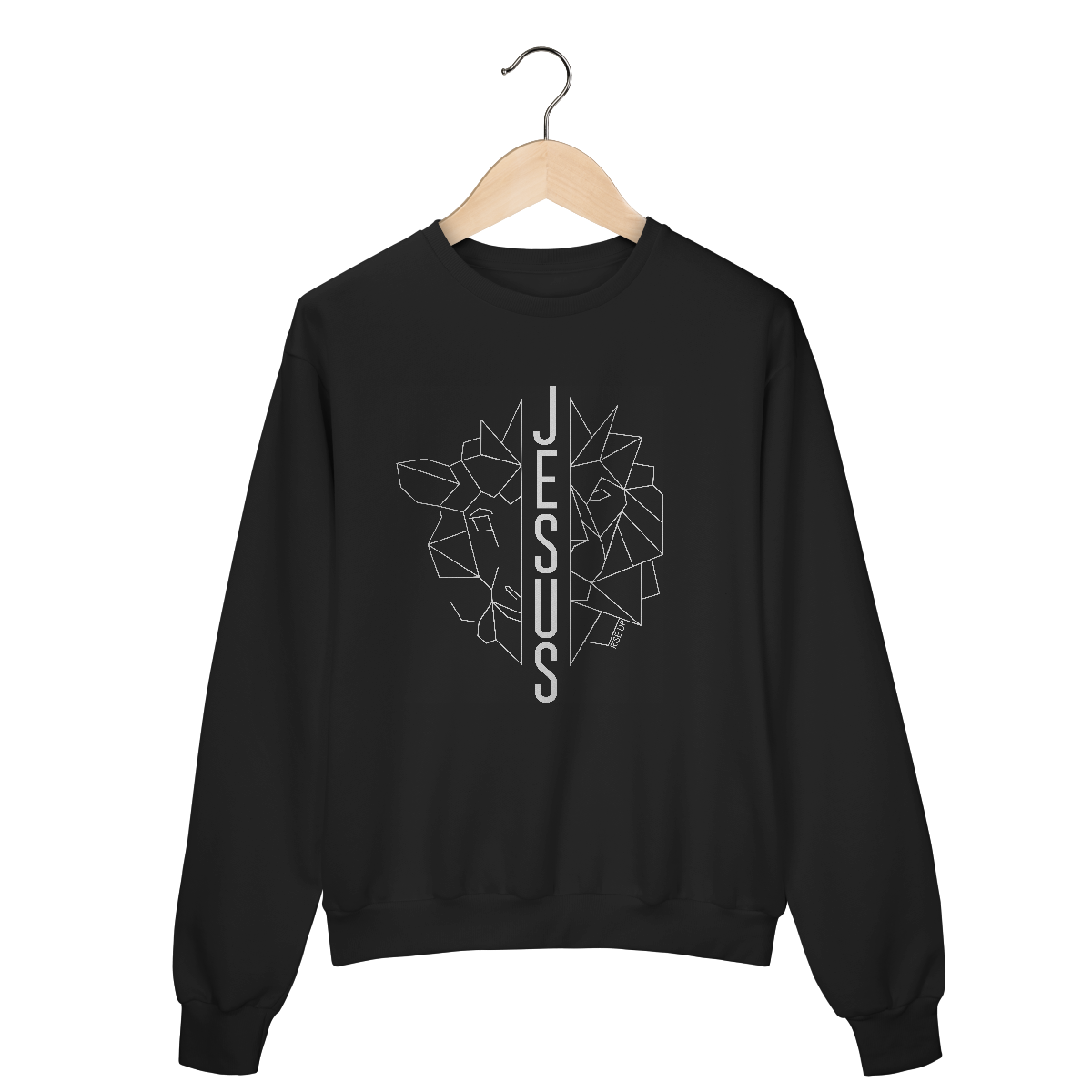 Nome do produto: Moletom Cordeiro e Leão