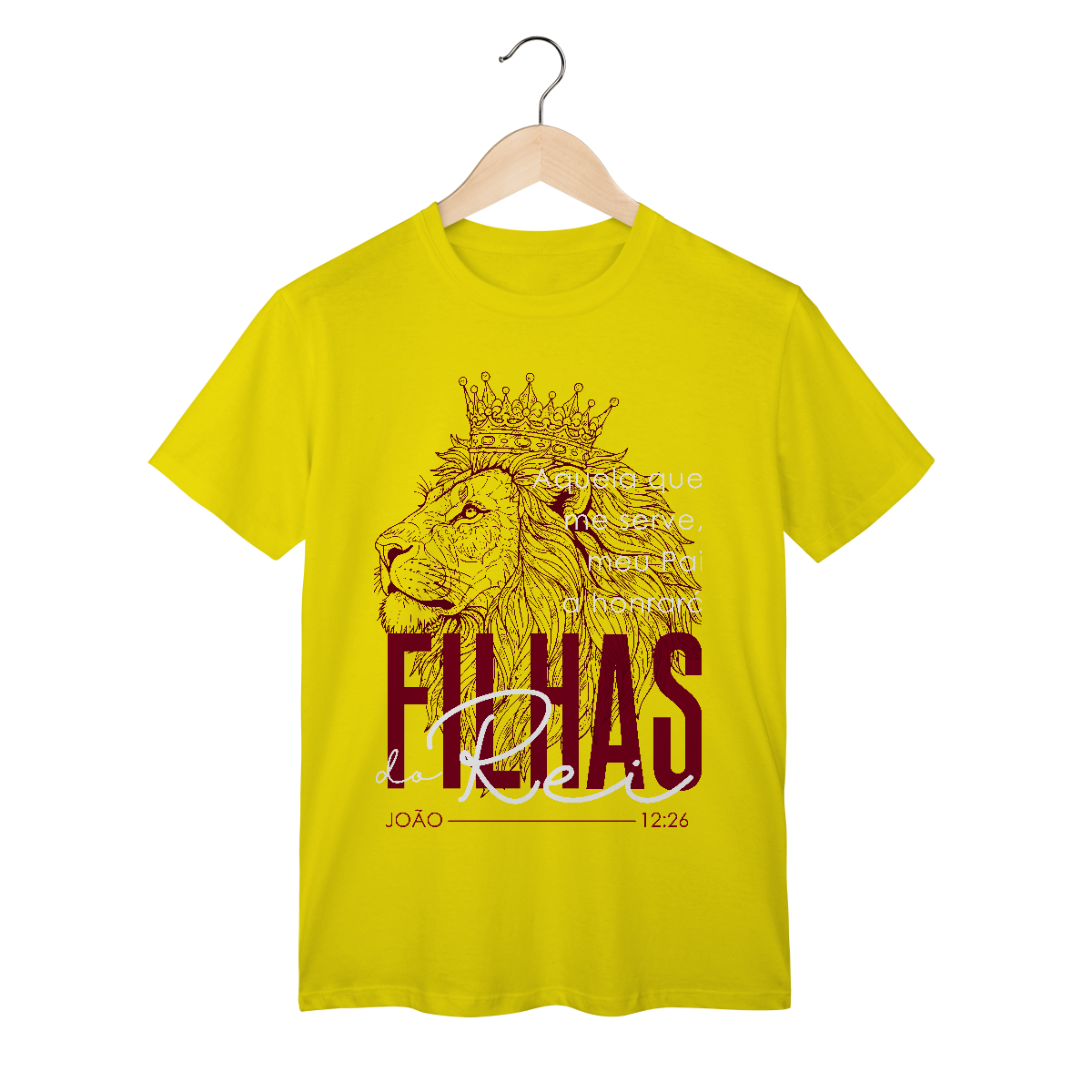 Nome do produto: Camiseta Filhas do Rei