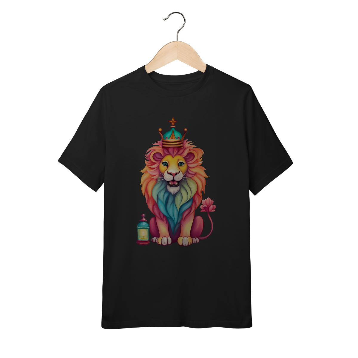 Camiseta Infantil King Lion (10 a 14)