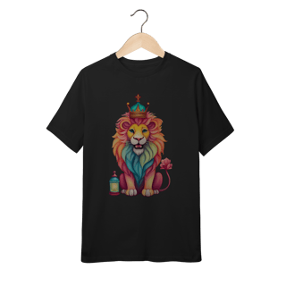 Camiseta Infantil King Lion (10 a 14)