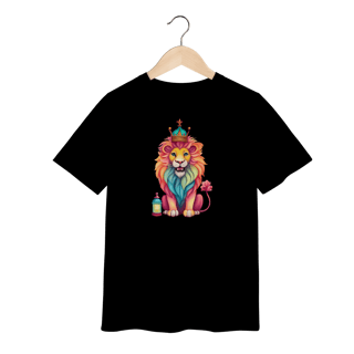 Camiseta Infantil King Lion (2 a 8)