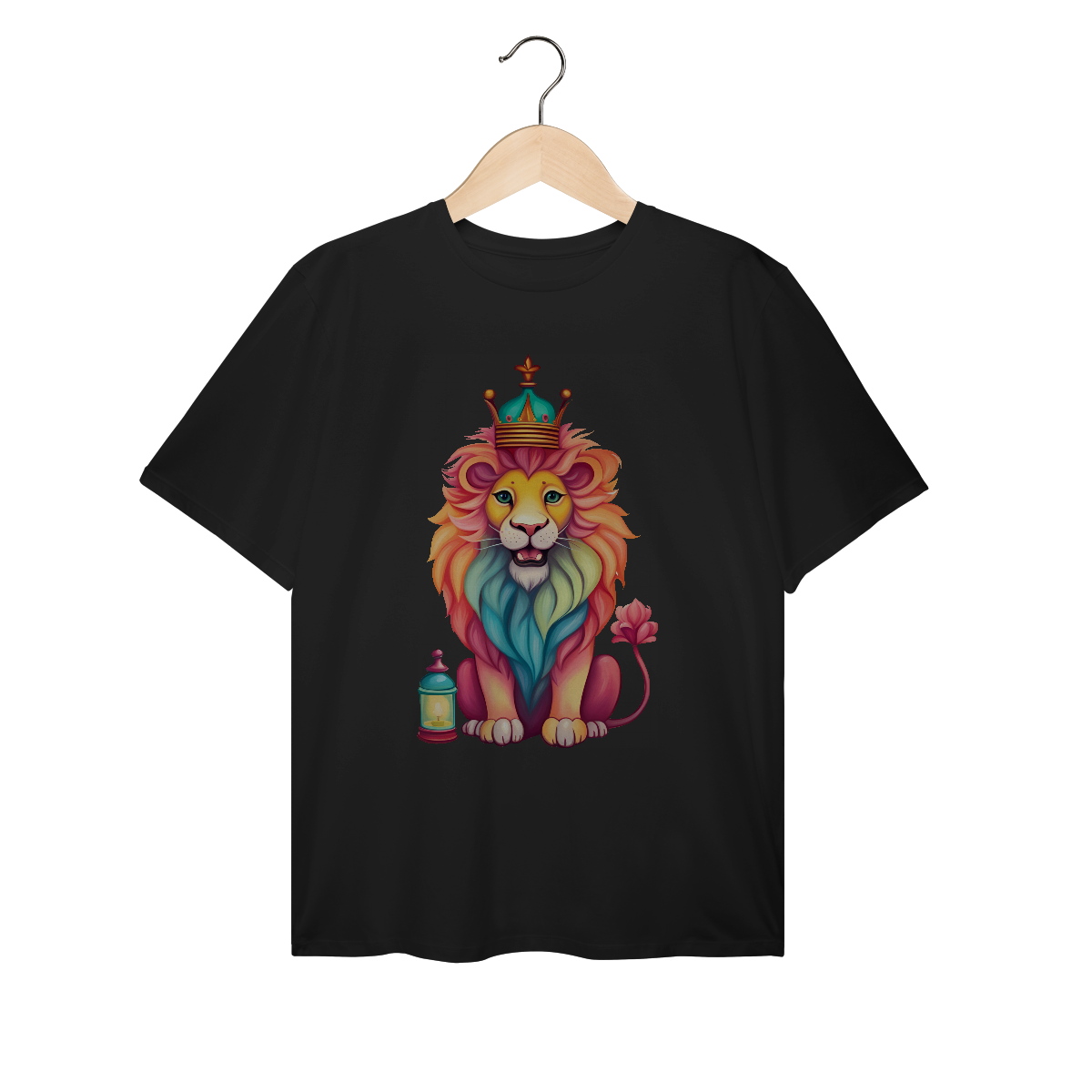 Nome do produto: Camiseta Plus Size King Lion