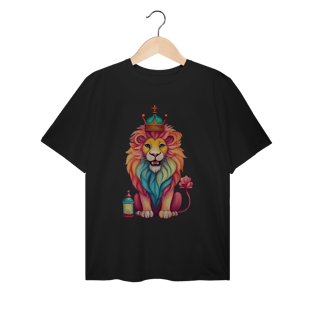 Camiseta Plus Size King Lion