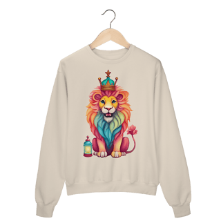 Moletom Fechado King Lion