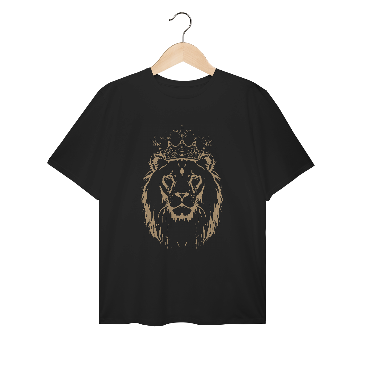 Nome do produto: Camiseta Plus Size Leão de Judá