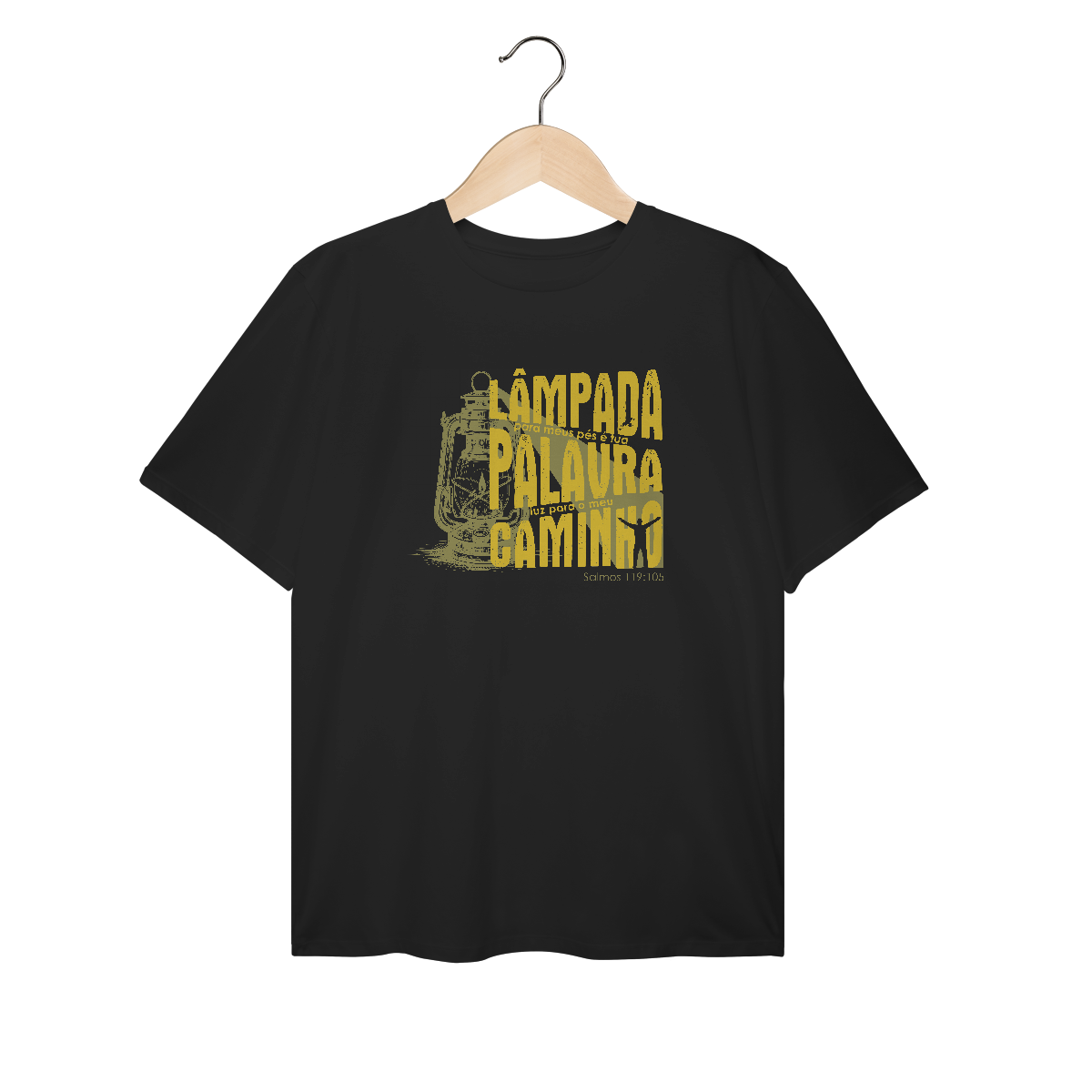 Nome do produto: Camiseta Plus Size Luz do Caminho