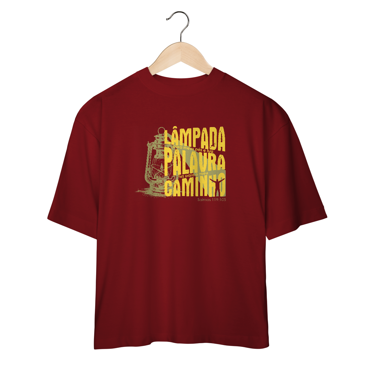 Camiseta Oversized Luz do Caminho